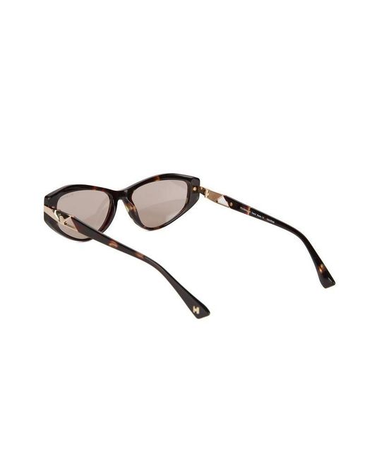 Hickmann Metallic Sunglasses Tortoise- Acetate Eyewear
