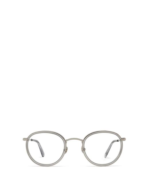 Moncler White Ml5153 Grey Glasses