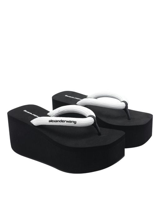 Alexander Wang Black Polyester/Rubber
