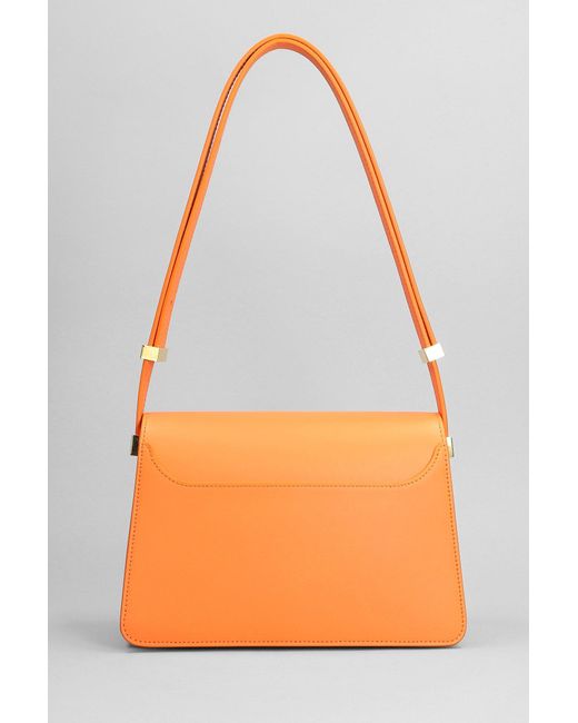 Lanvin Concerto Bag Shoulder Bag In Orange Leather