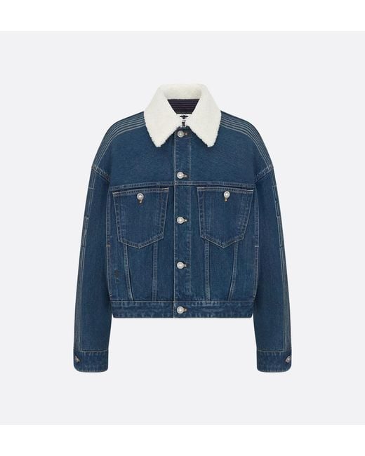Dior Blue Cotton Jacket