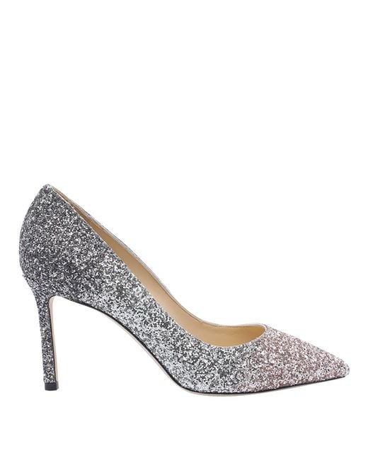 Jimmy Choo Metallic Romy Pumps