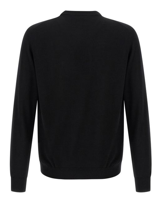 Fendi Black Ff Pocket Sweater Sweaters And Cardigans for men