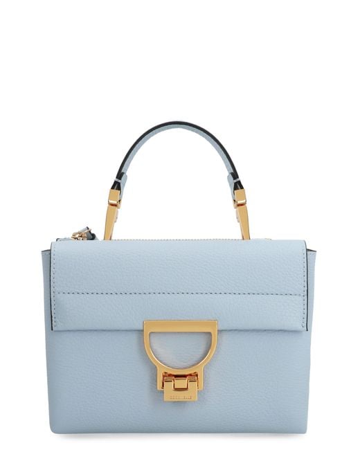 Coccinelle Blue Arlettis Leather Handbag