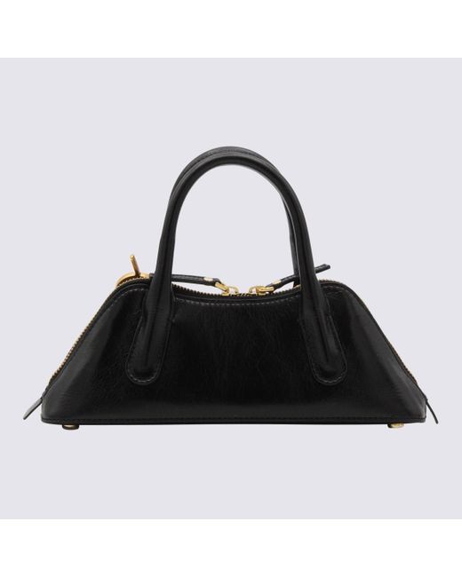 Blumarine Black Leather Handle Bag