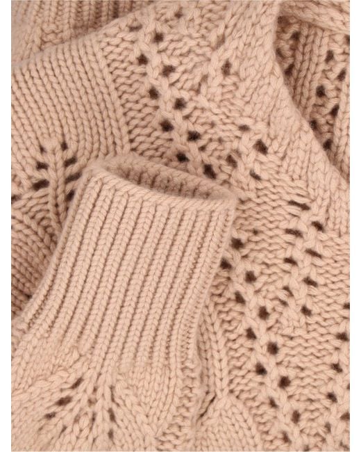 Ermanno Scervino Pink Cashmere Sweater