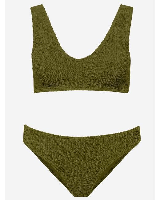 Sorbet Island Green Bikini Noa Polyester Swimwear