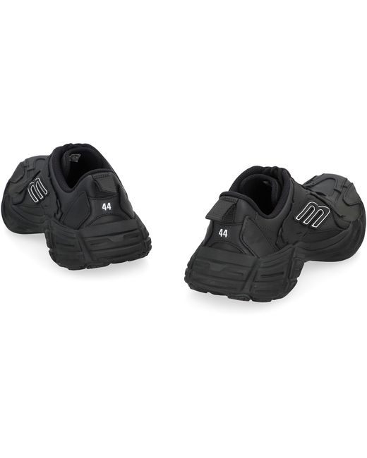 Balenciaga Black Monday Low-Top Sneakers Cowhide Trainers for men
