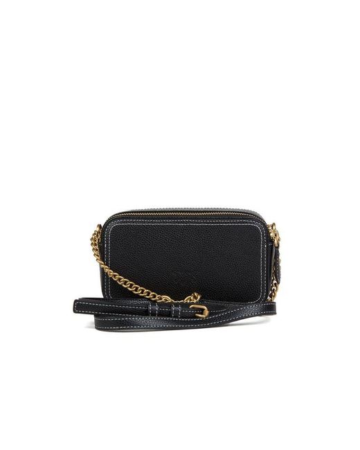 Pinko Black Crossbody Bag Sheep Leather Crossbody-Bags