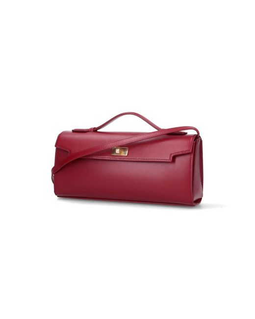 Anya Hindmarch Red "Mortimer" Clutch