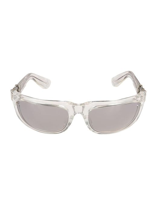 Chrome Hearts White Tryassagain Sunglasses for men