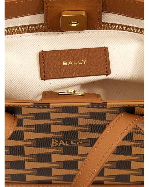 Bally Brown Keep On Xs Tote Bag