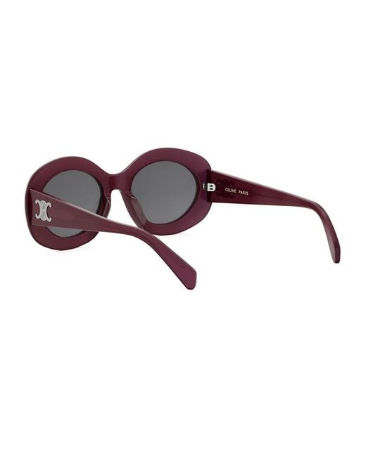 Céline Brown Triomphe Acetato Sunglasses