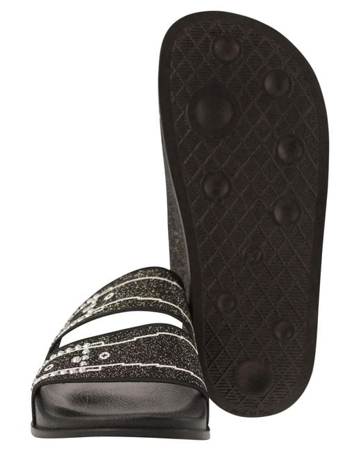Marni Black Precious Sandal