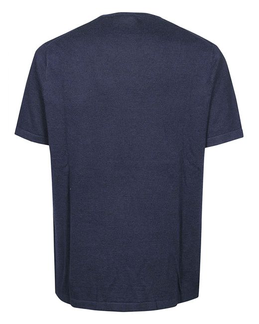 Michael Kors Blue Short Sleeve Sweater for men
