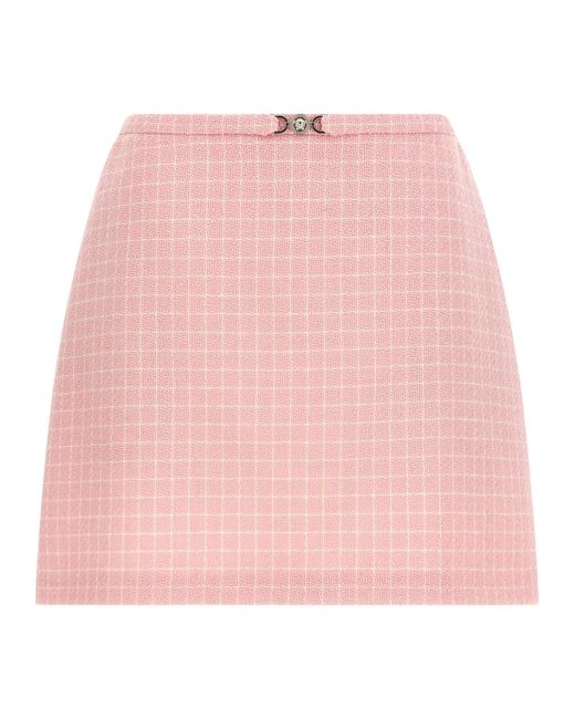 Versace Pink Medusa 95 Skirt