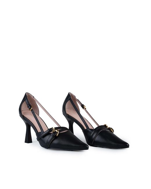 Coccinelle White Fernanda Leather Pumps
