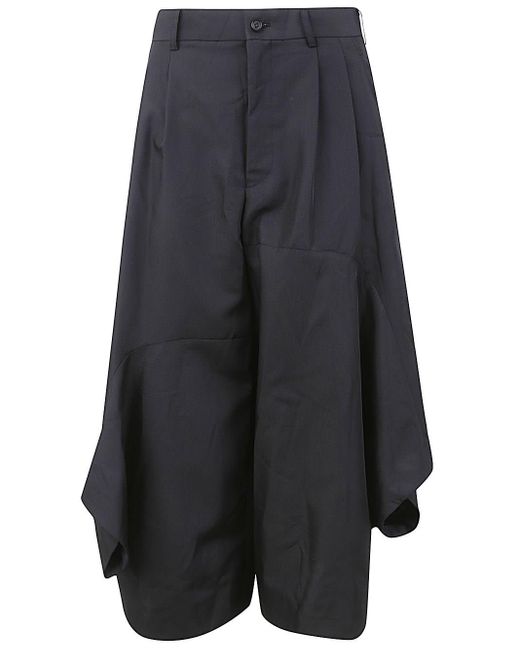 Comme des Garçons Blue Pants Skirt