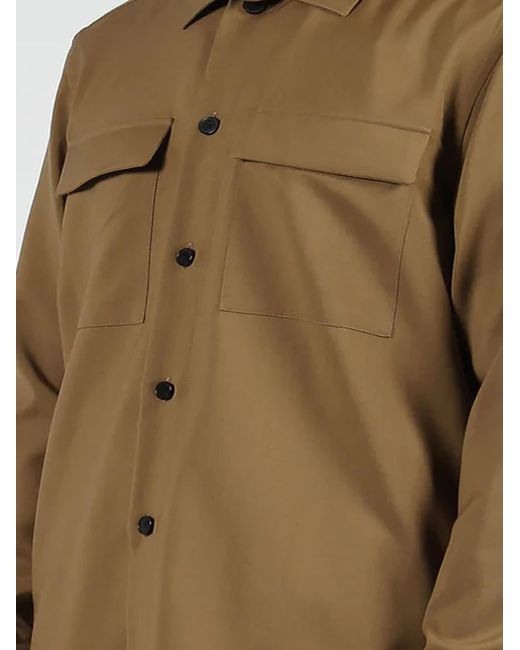 Low Brand Brown Shirts for men