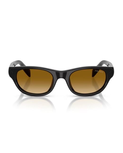 Prada Black Pr C08S Acetato Sunglasses