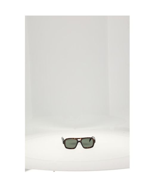 Céline White Sunglasses Frame 62 Acetate for men