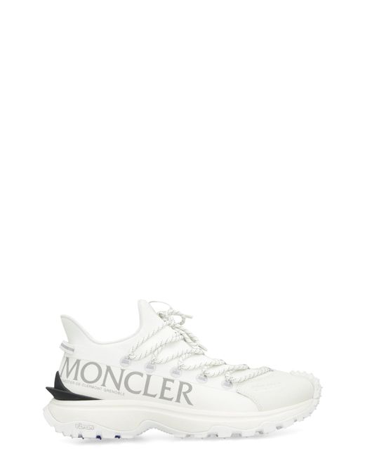 Moncler White Trailgrip Lite 2 Low-top Sneakers for men