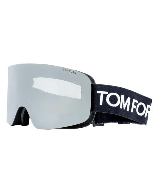 Tom Ford Black Interchangeable Lens Ski Goggles Tf1124 01C Ft1124