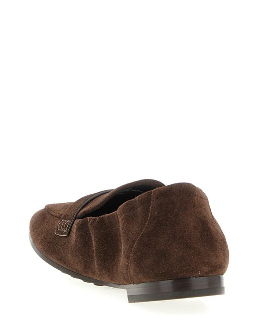 Tory Burch Brown 'Ballet' Loafers