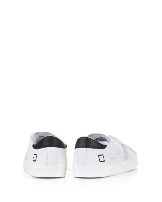 Date White Hill Low Leather Sneaker for men