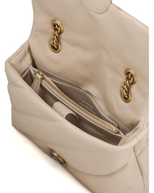 Pinko Natural Crossbody Bag Sheepskin Crossbody-Bags