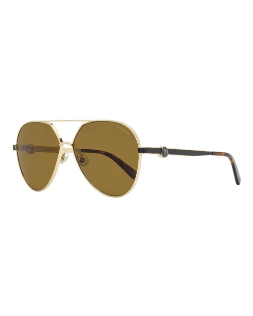 Moncler Black Vizta Polarized Sunglasses Ml0263 28H 59Mm Metal/Plastic (Acetate)