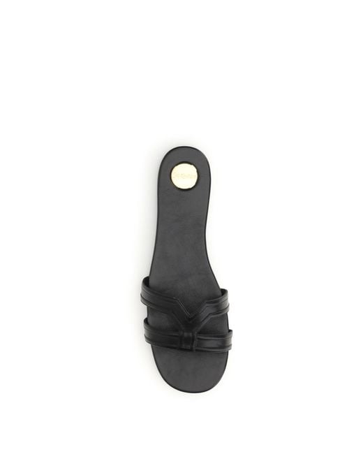 Saint Laurent White Smooth Leather Mabrouka Sandals Calf Bos Taurus