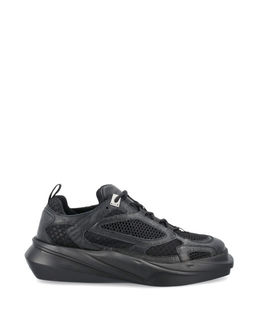 1017 ALYX 9SM Leather Mono Hiking Sneaker in Black - Lyst