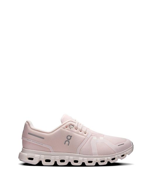 On Shoes Pink Running Sneakers Cloud 6 Trainers