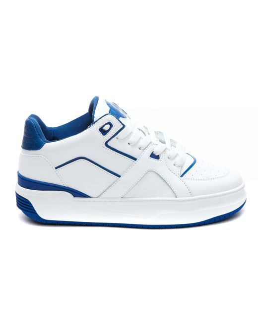 Just Don Leather Basketball Courtside Hi Sneakers in White for Men - Lyst