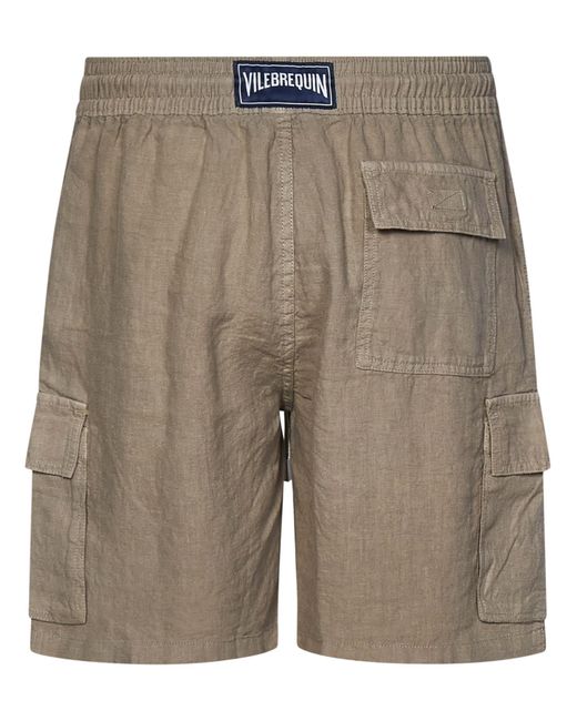 Vilebrequin Gray Baie Shorts for men