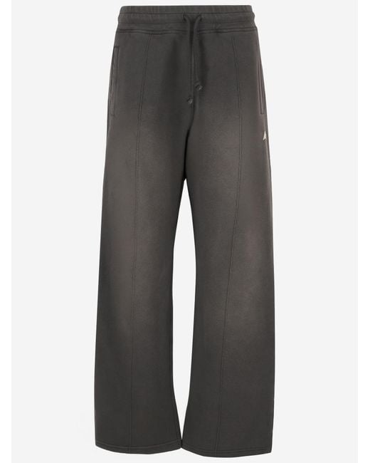 Golden Goose Deluxe Brand Gray Cotton Pants Trousers