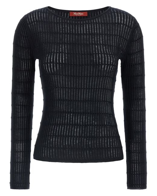 Max Mara Black Mstpedone Sweater