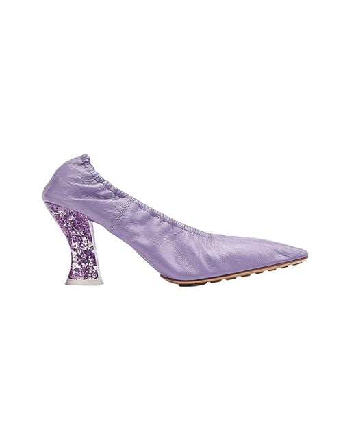 Bottega Veneta Purple Almond 75Mm Pumps