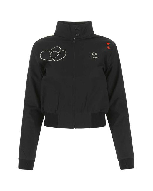 Fred Perry Black Jackets