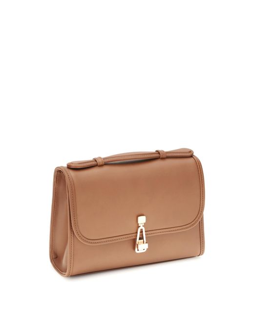 Gabriela Hearst Brown Shoulder Bag Leonora Leather