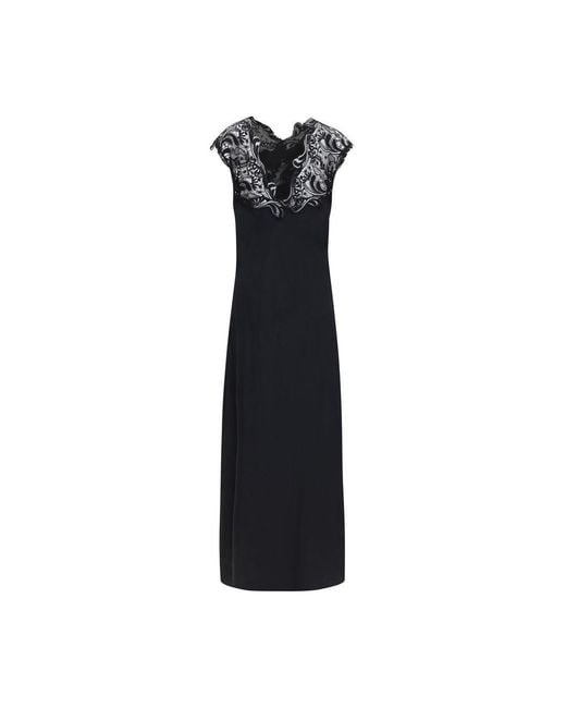Ferragamo Black Silk Cocktail Dress