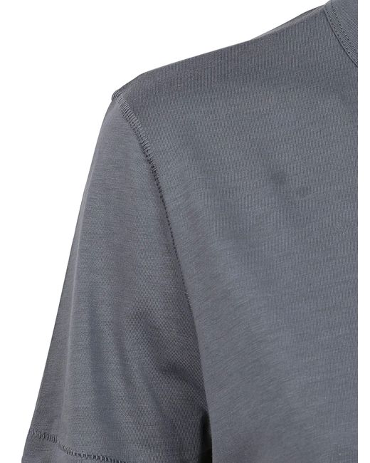 Majestic Filatures Gray Majestic T-Shirts And Polos
