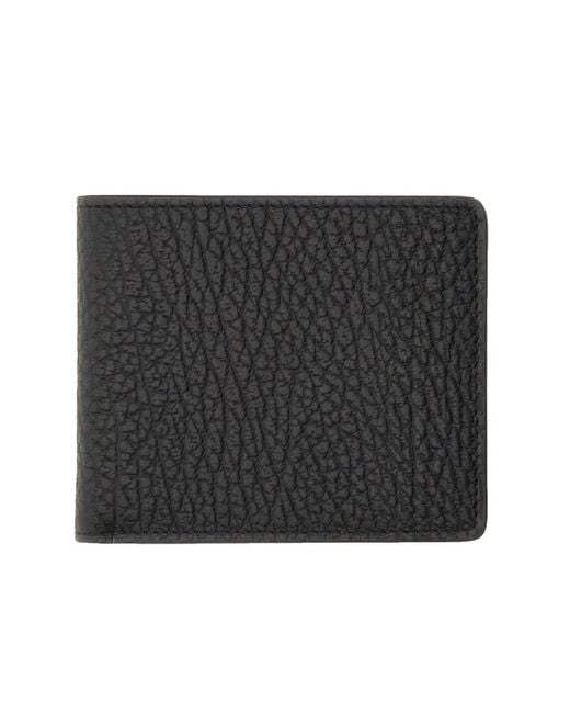 Maison Margiela Black Logo Wallet Leather & Purses