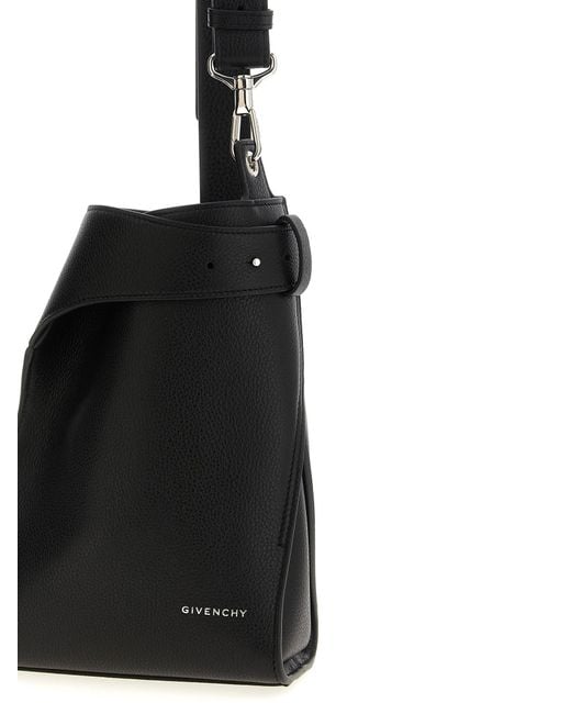 Givenchy Black 'Belted Bag' Small Crossbody Bag for men