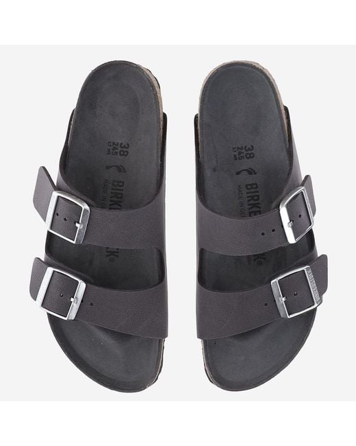 Birkenstock Black Sandals Arizona Suede Leather