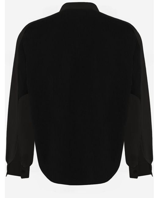And Wander Black Nylon Shirt Polyester for men