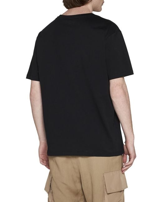 Balmain Black T-Shirt for men