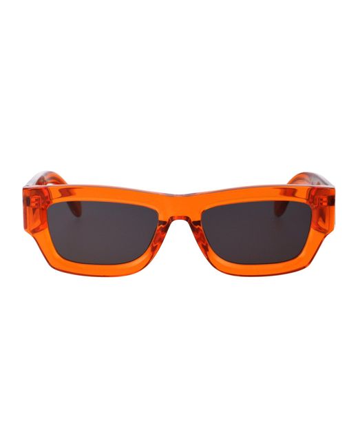 Palm Angels Orange Auberry Sunglasses