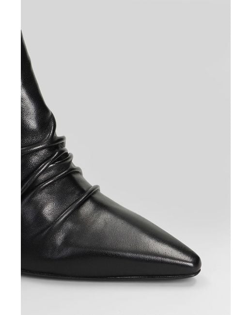 The Seller Black High Heels Ankle Boots